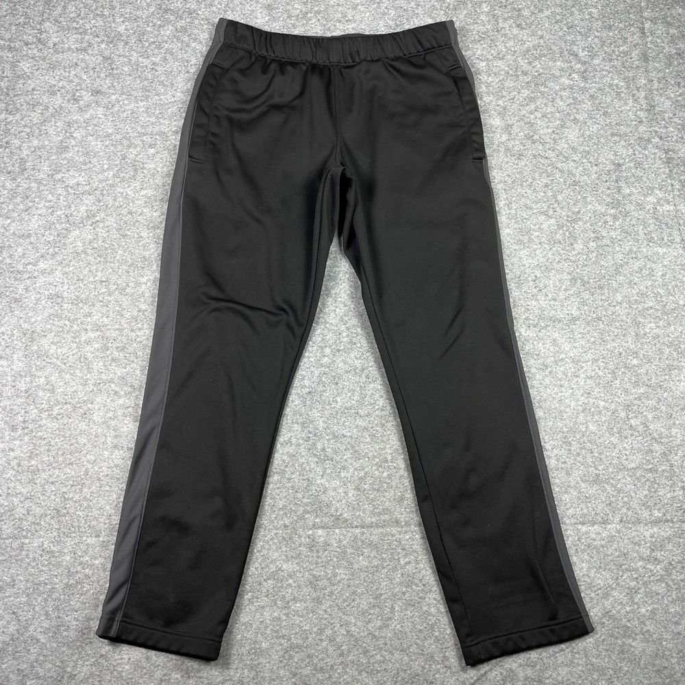The North Face Track Pants Mens L Black Mountain Athletics Fleece Lined NF0A2TGB